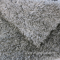 100Polyester Customized Color Soft Handfeeling Weft Knitted Cationic Dye Sherpa Fleece Fabric for Bedding Blanket Garment